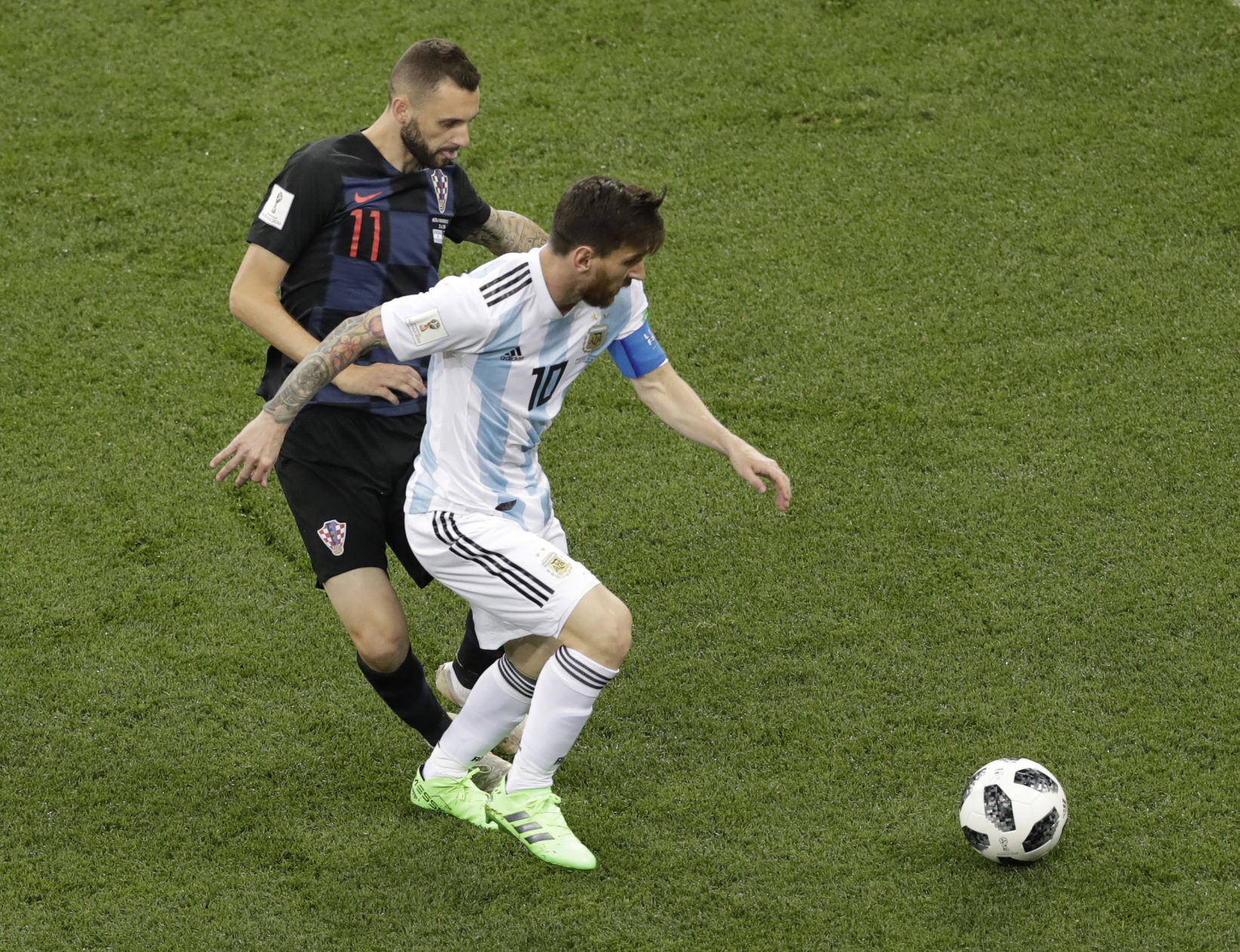 Argentina falls to Croatia